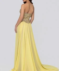 Formal Gowns Terani Couture - 1912P8239 Beaded Plunging Sweetheart Dress 5 Formal Gowns Terani Couture - 1912P8239 Beaded Plunging Sweetheart Dress