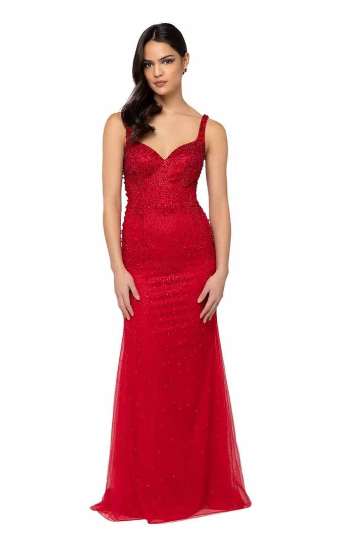 Terani Couture - 1912P8438 Beaded Sweetheart A-Line Dress 3 Terani Couture - 1912P8438 Beaded Sweetheart A-Line Dress