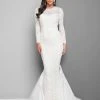 Formal Gowns Terani Couture - Beaded Mermaid Gown 1711GL3516