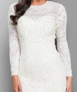 Formal Gowns Terani Couture - Beaded Mermaid Gown 1711GL3516 7 Formal Gowns Terani Couture - Beaded Mermaid Gown 1711GL3516