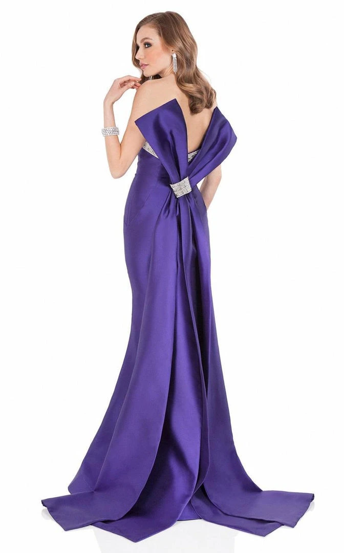 Formal Gowns Terani Couture - Dazzling Beaded Straight Neck Mermaid Gown 1621E1465 6 Formal Gowns Terani Couture - Dazzling Beaded Straight Neck Mermaid Gown 1621E1465