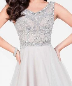 Formal Gowns Terani Couture - Embelished Sleeveless With Back Corset Prom Gown 1711P2832 7 Formal Gowns Terani Couture - Embelished Sleeveless With Back Corset Prom Gown 1711P2832