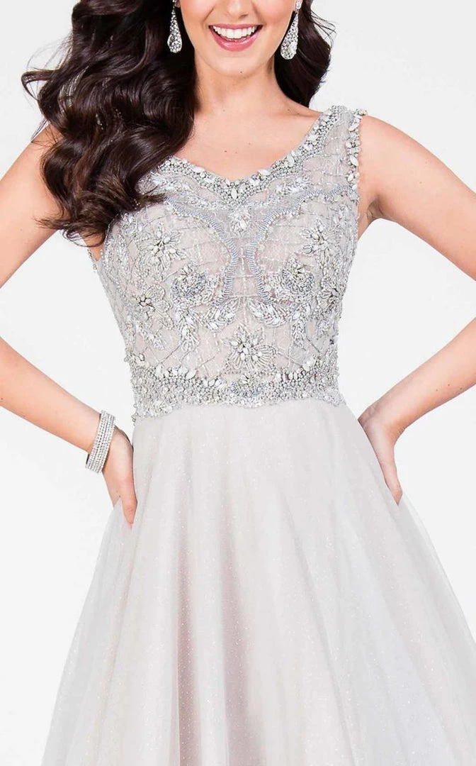 Formal Gowns Terani Couture - Embelished Sleeveless With Back Corset Prom Gown 1711P2832 4 Formal Gowns Terani Couture - Embelished Sleeveless With Back Corset Prom Gown 1711P2832