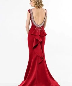 Terani Couture - Embellished Bateau Neck Gown 1522E0528B Formal Gowns 9 Terani Couture - Embellished Bateau Neck Gown 1522E0528B Formal Gowns