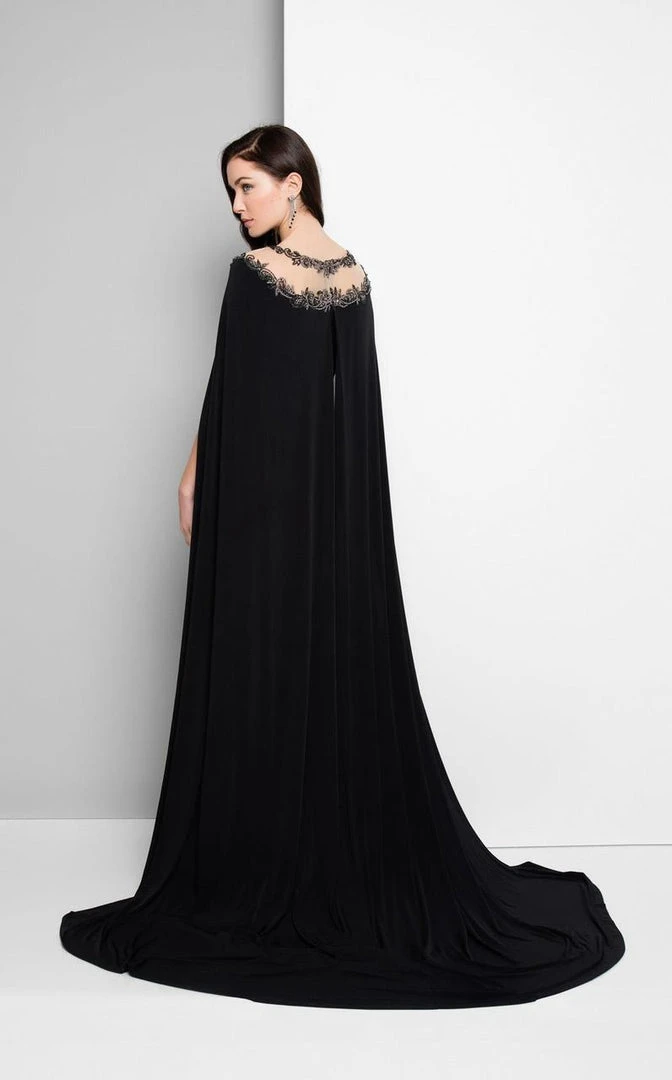 Formal Gowns Terani Couture - Embellished Jersey Mermaid Gown 1713M3488 4 Formal Gowns Terani Couture - Embellished Jersey Mermaid Gown 1713M3488