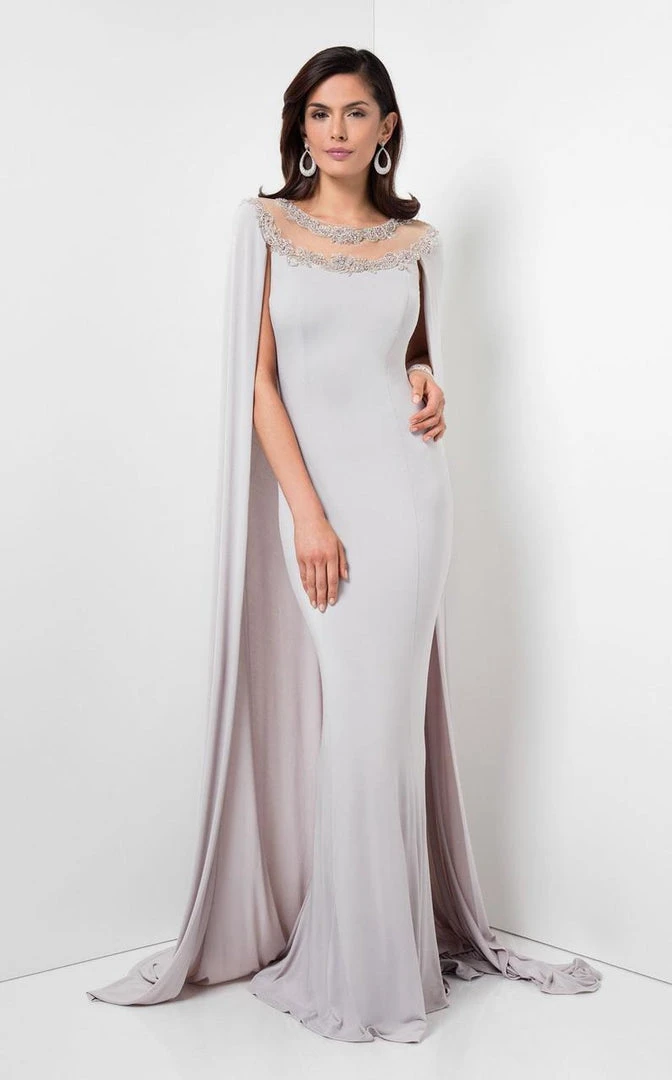 Formal Gowns Terani Couture - Embellished Jersey Mermaid Gown 1713M3488 6 Formal Gowns Terani Couture - Embellished Jersey Mermaid Gown 1713M3488