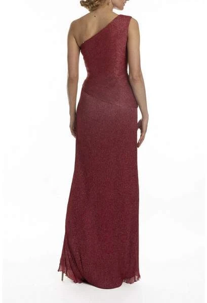 Terani Couture - One Shoulder Asymmetric Neck Evening Dress 1911E9610 - 1 Pc Berry In Size 8 Available Formal Gowns 4 Terani Couture - One Shoulder Asymmetric Neck Evening Dress 1911E9610 - 1 Pc Berry In Size 8 Available Formal Gowns