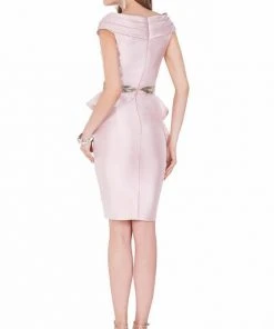 Terani Couture - Origami Metallic Evening Dress 1623C1400