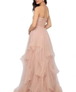 Terani Couture - Ruched Sweetheart Ruffled Dress 1912P8273 Formal Gowns