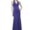 Formal Gowns Theia - 883046 Satin Crepe Trumpet Gown 1 Formal Gowns Theia - 883046 Satin Crepe Trumpet Gown