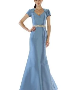 Theia - Satin Mermaid Gown 882358 Formal Gowns