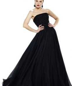 Long Dresses Theia - Strapless Long Gown 880927