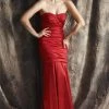 Theia - Strapless Sweetheart Ruched Taffeta Gown 881196 1 Theia - Strapless Sweetheart Ruched Taffeta Gown 881196
