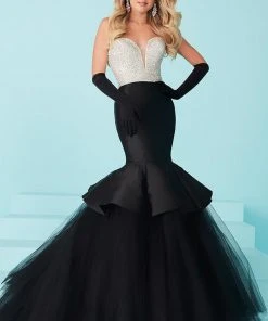 Tiffany Designs - 16217 Captivating Rhinestone And Crystal Beaded Deep Sweetheart Mermaid Dress Formal Gowns 8 Tiffany Designs - 16217 Captivating Rhinestone And Crystal Beaded Deep Sweetheart Mermaid Dress Formal Gowns