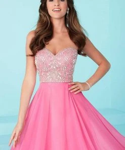 Formal Gowns Tiffany Designs - 16231 Scintillating Beaded Sweetheart Chiffon A-line Skirt 9 Formal Gowns Tiffany Designs - 16231 Scintillating Beaded Sweetheart Chiffon A-line Skirt