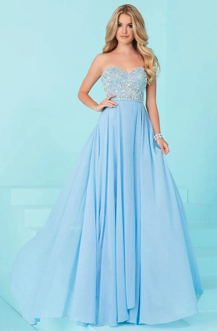 Formal Gowns Tiffany Designs - 16231 Scintillating Beaded Sweetheart Chiffon A-line Skirt 7 Formal Gowns Tiffany Designs - 16231 Scintillating Beaded Sweetheart Chiffon A-line Skirt