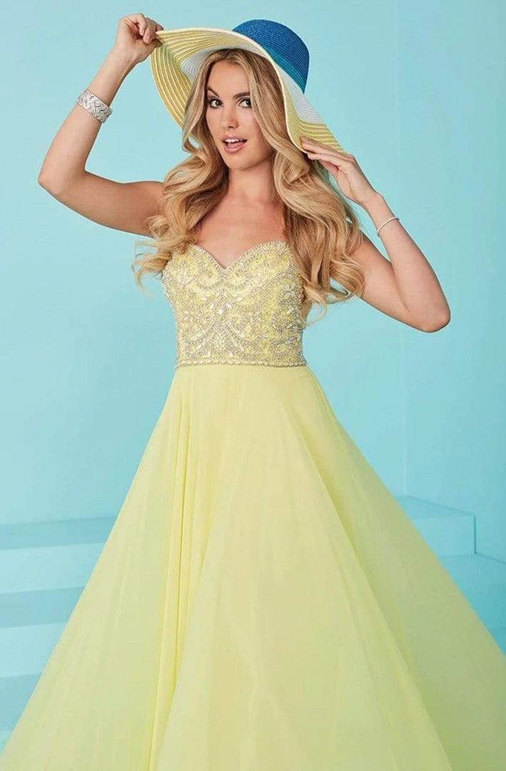 Formal Gowns Tiffany Designs - 16231 Scintillating Beaded Sweetheart Chiffon A-line Skirt 4 Formal Gowns Tiffany Designs - 16231 Scintillating Beaded Sweetheart Chiffon A-line Skirt