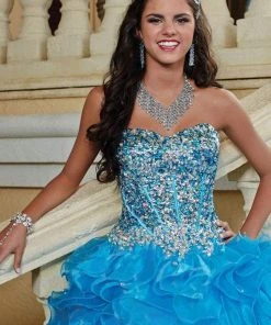 Tiffany Designs - 56246 Strapless Bejeweled Corset Ballgown 7 Tiffany Designs - 56246 Strapless Bejeweled Corset Ballgown