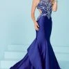 Tiffany Homecoming - 16245 Extravagant Beaded Illusion Neck Mermaid Dress 1 Pc Gunmetal/AB In Size 4 Available Formal Gowns 2 Tiffany Homecoming - 16245 Extravagant Beaded Illusion Neck Mermaid Dress 1 Pc Gunmetal/AB In Size 4 Available Formal Gowns