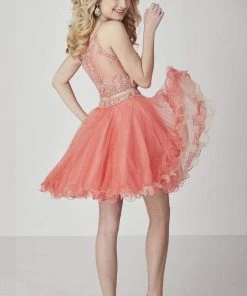 Tiffany Homecoming - 27138 Charming Two Piece Cocktail Dress