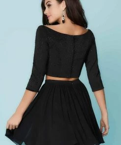 Cocktail Dresses Tiffany Homecoming - 27163 Two Piece Beaded Jersey Chiffon A-line Dress 8 Cocktail Dresses Tiffany Homecoming - 27163 Two Piece Beaded Jersey Chiffon A-line Dress