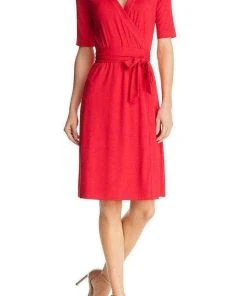 Adrianna Papell AP1D103465 - Short Sleeve V-Neck Short Dress