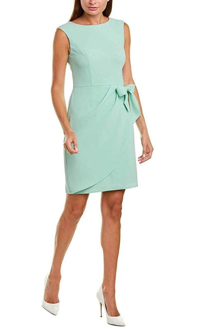 Adrianna Papell AP1D104031 - Bateau Draped Tie Formal Dress 3 Adrianna Papell AP1D104031 - Bateau Draped Tie Formal Dress