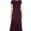 Adrianna Papell - AP1E205303 Embellished Bateau Sheath Dress