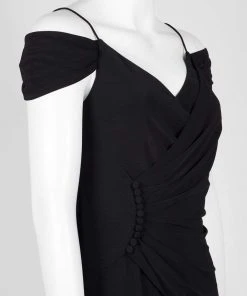 Adrianna Papell - AP1E206048 Gathered V-neck Jumpsuit