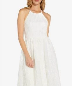 Adrianna Papell AP1E207841 - Halter Shirred Formal Dress 11 Adrianna Papell AP1E207841 - Halter Shirred Formal Dress