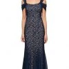 Alex Evenings - 81122243 Cold Shoulder Lace Evening Dress