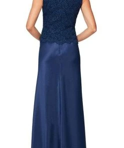 Alex Evenings - 81122326 Lace And Satin Dress With Jacket