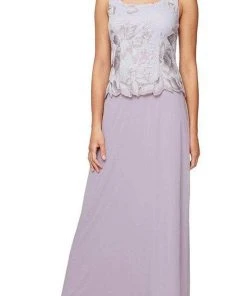 Alex Evenings - 84122422 Lace Jacket A-Line Dress