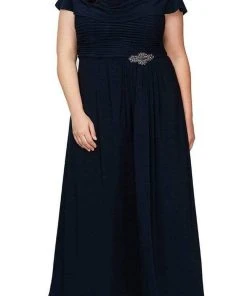 Alex Evenings - 84351491 Matte Jersey A-line Dress