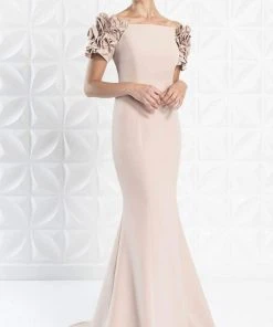 Alexander By Daymor - 1270 Embellished Bateau Long Trumpet Dress 11 Alexander By Daymor - 1270 Embellished Bateau Long Trumpet Dress