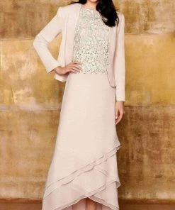 Alexander By Daymor 5137 Tiered Tulip A-Line Dress