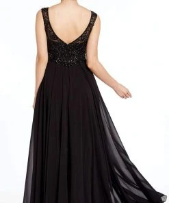 Alyce Paris - 27316 Illusion Scoop Ornate Lace Bodice A-Line Gown 5 Alyce Paris - 27316 Illusion Scoop Ornate Lace Bodice A-Line Gown