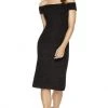 Alyce Paris - 27343 Off-Shoulder Knee Length Sheath Dress 1 Alyce Paris - 27343 Off-Shoulder Knee Length Sheath Dress