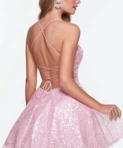 Alyce Paris 3104 - Sequined Cocktail Dress 5 Alyce Paris 3104 - Sequined Cocktail Dress