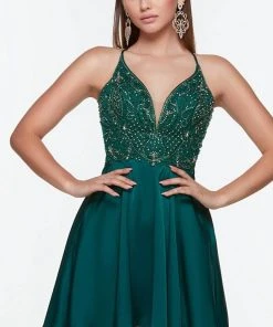 Alyce Paris 3112 - Sleeveless Beaded Cocktail Dress