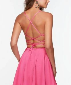 Alyce Paris 3114 - Cowl Neck Strappy Cocktail Dress