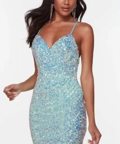 Alyce Paris 4543 - Sweetheart Crisscross Back Cocktail Dress