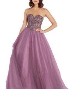 Alyce Paris - 60360 Lace Sweetheart Two Tone Tulle Ballgown