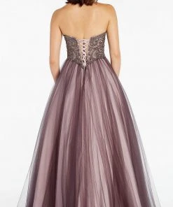 Alyce Paris - 60360 Lace Sweetheart Two Tone Tulle Ballgown