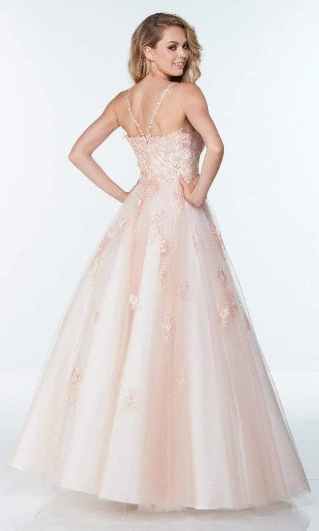 Alyce Paris - 61079 Lace Ornate Sweetheart Gown 5 Alyce Paris - 61079 Lace Ornate Sweetheart Gown