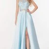 Alyce Paris - 61104 High Halter Two Piece Dress