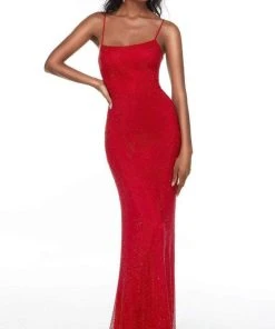 Alyce Paris - 61123 Lattice Sheath Gown 18 Alyce Paris - 61123 Lattice Sheath Gown