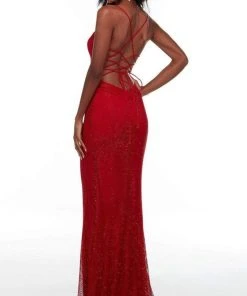 Alyce Paris - 61123 Lattice Sheath Gown 19 Alyce Paris - 61123 Lattice Sheath Gown