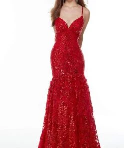 Alyce Paris - 61132 Sleeveless Sequin Lace Gown