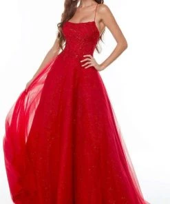 Alyce Paris - 61134 Spaghetti Straps Tulle Ballgown